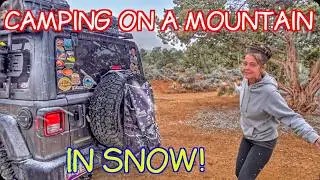 How To Survive Living In A Car In Weather Changes | Camping In Snow