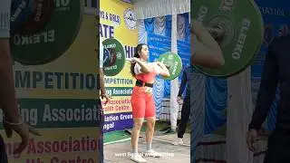Women's 49kg lift || state championship #shorts #weightlifting #viral