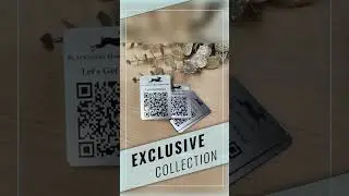Custom QR Code Laser Engraved Tag: 50x70mm Plastic Disc