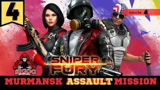 Sniper fury R1- Murmansk Assault Mission Complete | Sniper Fury gameplay | Invincible Sigog