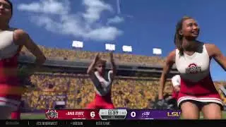 Ohio State Buckeyes vs LSU Tigers. EA Sports College Football 26 'GEO' Dynasty Mode game