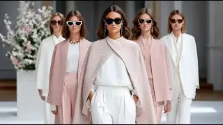 Max Mara Spring 2026 | Blush Pink & Ecru – Quiet Luxury Minimalism