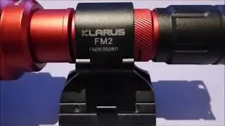 Как установить инфракрасный фонарик Sniper Hog Light 50 LRX с помощью магнитного крепления Klarus FM2