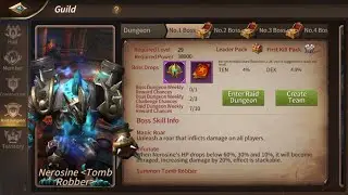 MT4 Lost Honor | Raid Dungeon Guild Boss 301