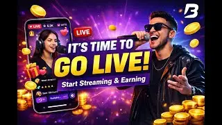 It's Time To Go Live | Start Streaming & Earning On Blap Live.