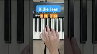 Billie Jean PIANO TUTORIAL (opening by Michael Jackson)