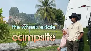 The Wheel Estate Campsite l Drone View l Perlis