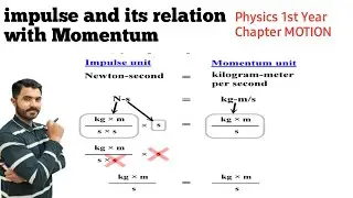 Impulse and its relation with Momentum   URDU HINDI by Dr Hadi