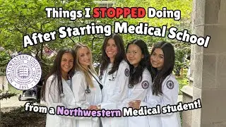 How Medical School has Changed my Mindset and Habits || Cecile S
