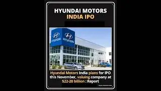 Hyundai India IPO #viral #investing #future #