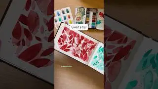 Easy Monochromatic Watercolor Ideas | Fall Painting with Art Philosophy Woodland Palette #painting