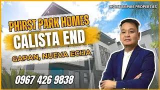 Phirst Park Homes Gapan, Nueva Ecija | Calista End Unit | Home Empire Properties PH by JIG