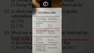 🧠 General Knowledge That Every American Should Know 🇺🇸🔥&rdquo; #shorts #trivia #braintest #usa #america