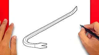How to draw Crowbar Easy
