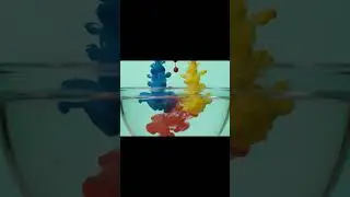 &ldquo;Dropping Paint in a Glass Bowl 🎨 | Color Swirl ASMR&rdquo;