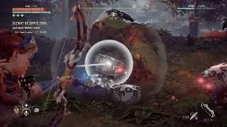 Blazing Sun on Sleight of Creight Trial at Spurflints Hunting Grounds - Horizon Zero Dawn