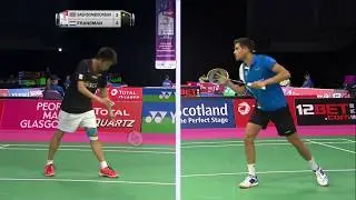 TOTAL BWF World Championships 2017 | Badminton Day 1 M9-MS | T. Saensomboonsuk vs Nick Fransman