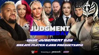 WWE JUDGMENT DAY 2025 MATCH CARD PREDICTIONS - RERO_CARDS