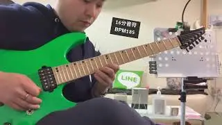 【BPM185 フルピッキング】ディミニッシュ【ギター基礎練】