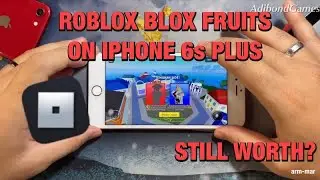 Roblox Game Test on iPhone 6s Plus