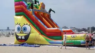 Sunny Beach 2017. Набережная и пляж.
