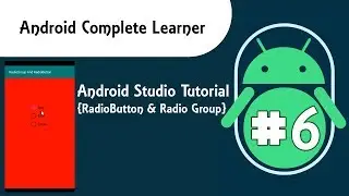 Android Studio Tutorial {RadioButton & RadioGroup} #6