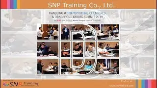 SNP Training: HANDLING & TRANSPORTING CHEMICALS & DANGEROUS GOODS SUMMIT 2019