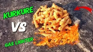 Kurkure vs gas lighter experiment 😮| reality of Kurkure | experiment express vala #experiment 