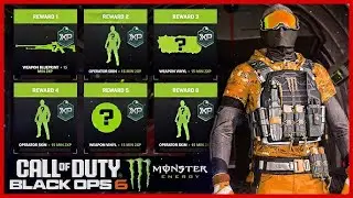 How to get free Monster operator skins for bo6 (Call Of Duty Black Ops 6 X Monster)
