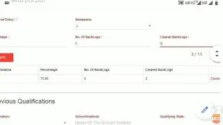 How to fill AKTU exam form and resume 2019-20