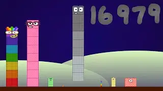 Numberblocks Adder!The Four Digit Addinator!Learn to Add Explore With Numberblocks