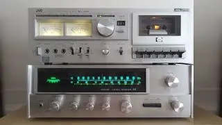 JVC KD-A3 Stereo Cassette Deck with Super ANRS . Nice Budget Vintage Tape Deck