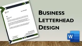 Как создать фирменный бланк в MS Word | Пример дизайна фирменного бланка