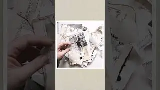 Picking out papers to start a new collage painting #shorts #teaser #art