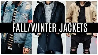 TOP 6 JACKETS FOR FALL/WINTER  2017 | Mens fashion