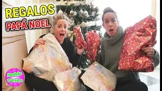 ABRIENDO MIS REGALOS DE PAPÁ NOEL 🎅🏻🎄 REGALOS DE NAVIDAD DOBLE TWINS