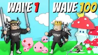 MeloBlox - 100 WAVES of Endless Dungeon!
