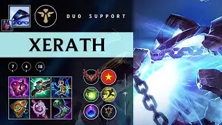Xerath Support vs Thresh - VN Grandmaster Patch 25.24