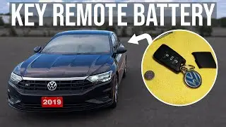 Key Remote/Fob Battery Replacement - Volkswagen Jetta (2019-2024)