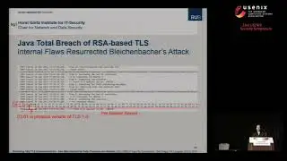 USENIX Security '14 - Revisiting SSL/TLS Implementations: New Bleichenbacher Side Channels