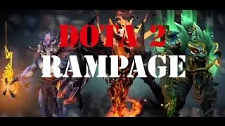 DOTA 2 Rampage In Sea Server (Ranked Match)