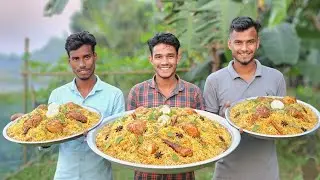 Traditional Wood-Fire Chicken Biryani | Massive Village Style Cooking