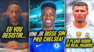 VINI se OFERECEU pro CHELSEA! - NEYMAR DESABAFOU! - RODRI no REAL! - BARÇA no MERCADO!