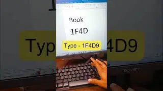 Secret MS Word Symbol 📙Orange Book Symbol #msword #shorts #microsoftword