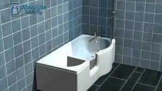 The Calypso Walk In in Bath Shower Product from Absolute Mobility