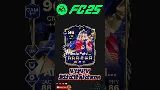 FC 25 ALL TOTY MIDFIELDERS 🤯🔥🪩 #fc25 #ultimateteam #eafc25 #fc25toty #toty #teamoftheyear #ea #fut