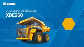 XCMG XDE260 Electric Drive Dump Truck: Powering Efficiency in Mining Operations