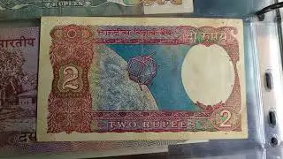 2 Rupees Satellite - Rare indian currency