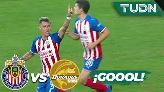 &iexcl;Goool de Chivas! &lsquo;Chicote&rsquo; se reivindica | Chivas 1 - 2 Dorados | Copa MX - 8vos Ida | TUDN