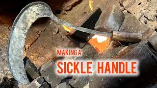 Making a sickle handle